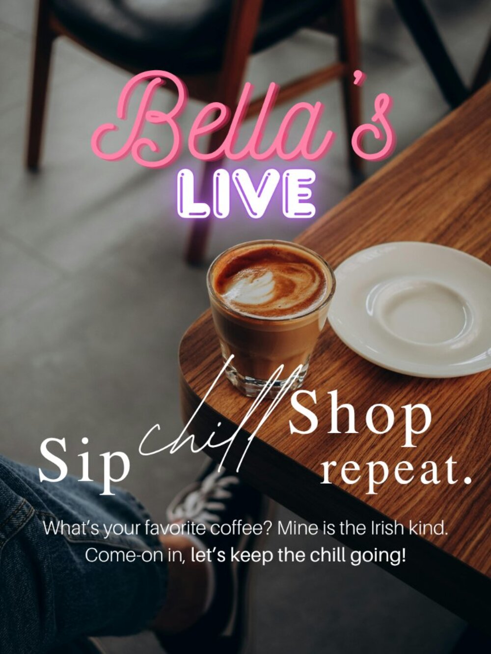 ‼️BELLA IS LIVE‼️ Join me for just a chill, chat and relax Shopping.